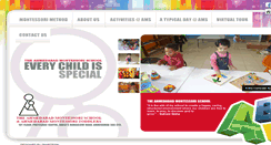 Desktop Screenshot of ahmedabadmontessorischool.com